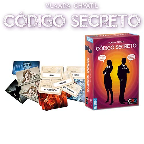 Devir-Cdigo-Secreto-Juego-de-Mesa-Multicolor-nica-BGCOSE