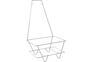 R.W. ROGERS COMPANY INC Metal Shopping Basket Stand with Sign Holder