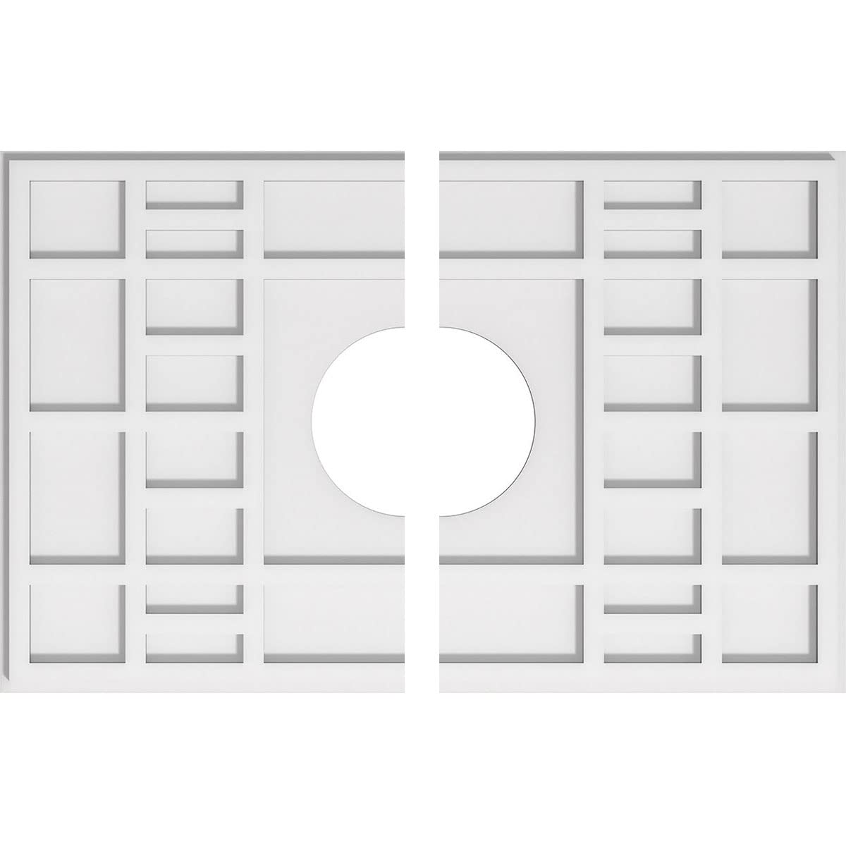 Ekena Millwork CMP30X20BX2-07000 Beaux