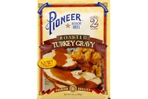Pioneer Brand Roasted Turkey Gravy 1.41 Oz Packet (Pack of 6)