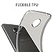 Moto Z2 Force Case, Aeska Ultra [Slim Thin] Flexible TPU Soft Skin Silicone Protective Case Cover for Motorola Moto Z2 Force Edition (Smoke Black)