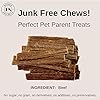Bounce-and-Bella-Natural-Dog-Chews--100-Pure-Beef-Air-Dried-Treats-for-Dogs--Just-One-Ingredient-Deliciously-Healthy-Crunchy-Dog-Chew-for-your-Dog-or-Puppy-100g-per-pack Bounce and Bella Natural Dog Chews – 100% Pure Beef Air-Dried Treats – Natural Dog Treats Just One Ingredient…