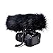 Comica CVM-V30 Shotgun Camera Microphone Super-Cardioid Directional Condenser Photography Interview Lightweight Video Microphone for Nikon DSLR and Fit 3.5mm Port Canon Cameras(Black)