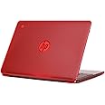 mCover Case Compatible for 2016~2018 11.6" HP Chromebook 11 G5 / 11-Vxxxxx Series Laptop Computers ONLY (NOT Fitting Any Other HP Chromebook Models) - Red