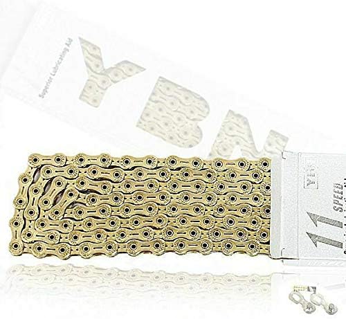 YBN11 Speed Chain Compatible with Shimano Sram Campagnolo Gold