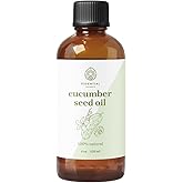 Essential Delights Cucumber Seed Oil Premium Grade Carrier Oil | for Aromatherapy, Soaps, Lotions, & Candles | Vegan & Cruelty Free (4 Fl. Oz.)