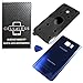 Samsung Galaxy Note 5 Replacement Rear Back Glass Back Cover w/ Removal Tool & Pre-Installed Adhesive - Fits N920 Models ANY CARRIER - 2 Logo (Sapphire Black)