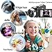 Video Camera Camcorder,Vlogging Camera Recorder for Youtube Full HD 1080P 30FPS 16X Digital Zoom Vlog Camera Support Night Vision Pause Function Time Lapse & Motion Detection