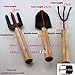 Garden Plant Tools Sets Kids Toy Mini 3pcs Spade Shovels Rakes Bonsai Hand Transplanting Miniature Planting Succulent Fairy indoor outdoor Care Gardening Gifts