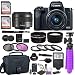 Canon EOS M50 Mirrorless Digital Camera (Black) Premium Accessory Bundle with EF-M 15-45mm is STM Lens (Graphite) + Gadget Case + 64GB Memory + HD Filters + Auxiliary Lenses