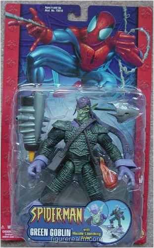 spiderman green goblin figure