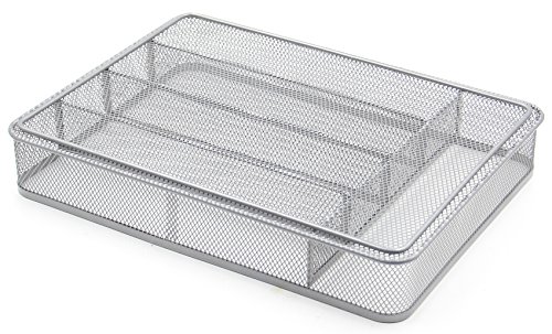 4 ESYLIFE+Compartment+Kitchen+Silverware+Flatware