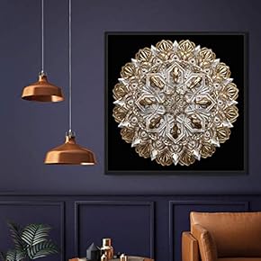 Floating Framed Canvas Wall Art for Living Room, Bedroom Runner Canvas Prints for Home Decoration Ready to Hang - 16x16 inches