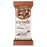 Curate Gluten-Free Snack Bars, Indulgent Dark Chocolate & Hazelnuts, 1.59 oz, 12 count
