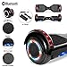 cho Electric Self Balancing Dual Motors Scooter Hoverboard with Built-in Speaker and LED Lights - UL2272 Certified (Black)