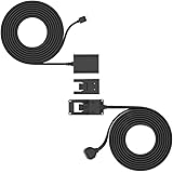 Adaptador de corriente para interiores y exteriores USB-C para cámaras Ring Stick Up Cam Pro, Spotlight Cam Plus y Spotlight 