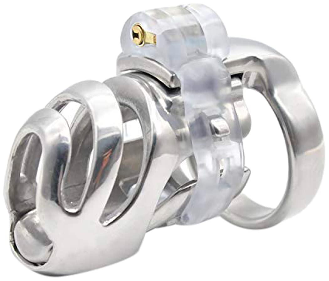 Bondage Masters Male Chastity Device, Concealed Lock and Air Flow Cage