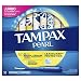 Tampax Pearl Plastic Tampons, Regular Absorbency, 50 Count, Unscented