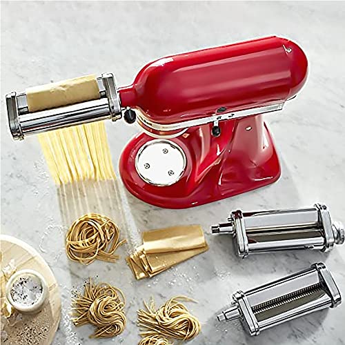 Pasta Attachment for Kitchenaid Stand Mixer,Cofun 3 Piece Pasta Maker