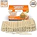 Popsicle Sticks for Crafts - Craft Sticks Pack 1100 Wooden Sticks for DIY Projects with Natural Wood Safe for Ice Popsicles - Wooden Craft Sticks Ready to Use & Perfect for Classrooms, Home and More