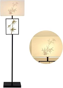 rustic modern floor lamp