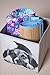 Clever Creations Kids Collapsible Storage Organizer and Ottoman, Perfect Animal Themed Toy Chest for Storing Books, Shoes, Games and More, Puppy Laying Down