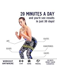 Athlete Basics   Bandas de tela de 3 piezas para la cadera   Banda de tiro para maximizar el entrenamiento, crossfit, yoga y más   Bandas de resistencia de círculo de cadera