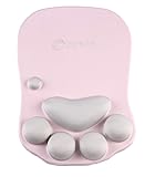 Cat Paw Mouse Pad with Wrist Support Soft Silicone