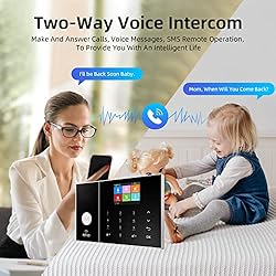 Clouree 4G Smart Home Security Alarm Kits, Wireless