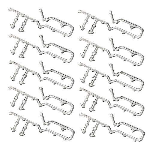 2 inch Hidden Channel Valance Clips for Horizontal Wood Mini Blinds from Shade - 10 Pieces - Thumbnail 5