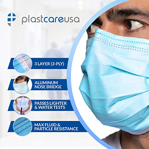 ASTM Level 2 Blue Earloop Surgical Face Masks (50) Pricepulse