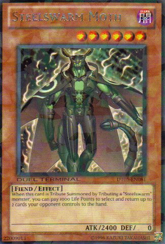 Yu-Gi-Oh! - Steelswarm Moth (DT05-EN081) - Duel Terminal 5 - 1st Edition - Rare