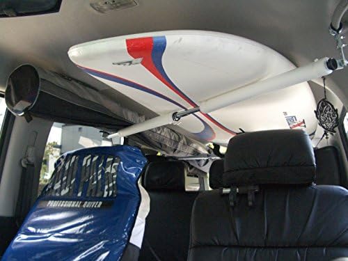 Amazon 車内キャリア 固定金具式斜め掛け 助手席上2列目右 3列目は固定金具式 タイプ バー 車 バイク