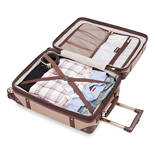 SwissGear 7739 Hardside Luggage Trunk with Spinner Wheels, Blush, Carry