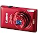 Canon PowerShot ELPH 300 HS 12.1 MP CMOS Digital Camera with Full 1080p HD Video (Red)
