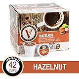 Hazelnut for K-Cup Keurig 2.0 Brewers, 42 Count, Victor Allen's Coffee Medium Roast Single Serve Coffee Pods
