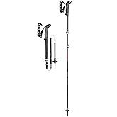 LEKI Makalu FX Carbon AS Trekking Poles - Foldable Collapsible Lightweight Walking Poles for Hiking