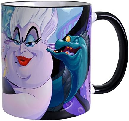 Arielle Disney Mug Ursula Flotsam Jetsam 320ml Elven Forest Pottery