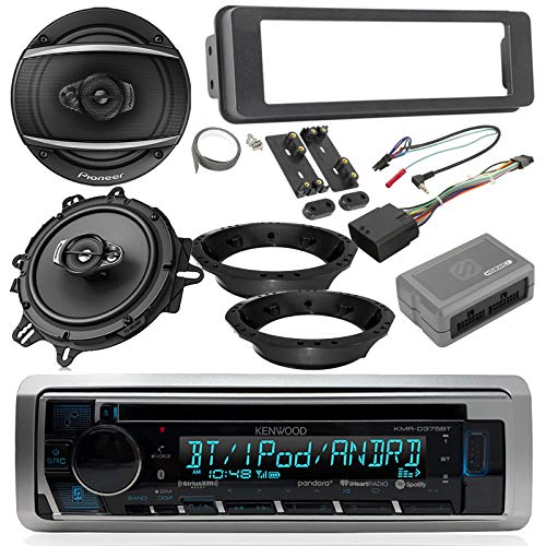 96-2013 2006-13 Harley Davidson FL Models - Kenwood CD Bluet