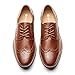 Men's Wingtip Classic Italy Lace-up Black Dress Shoes