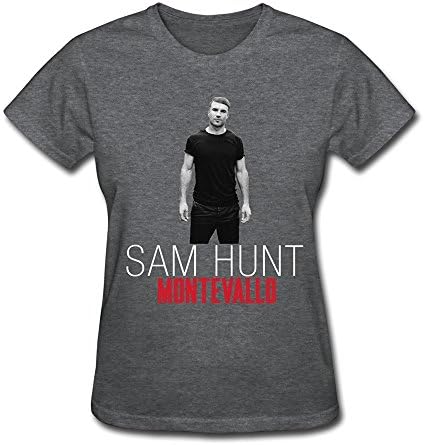 SUAMDAN Women's Sam Hunt Montevallo T Shirt