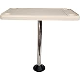 Horizon Manufacturing Rectangular Pontoon Table 4000-RFM Includes 2 mountings (NO Screws Included)