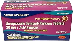 Ohm Omeprazole Delayed-Release Tablets, 20mg Acid