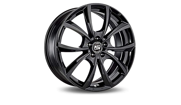 MSW 4 Llantas 18 MSW27 7.5 18 5x114.3 ET45 Negro Brillo ...