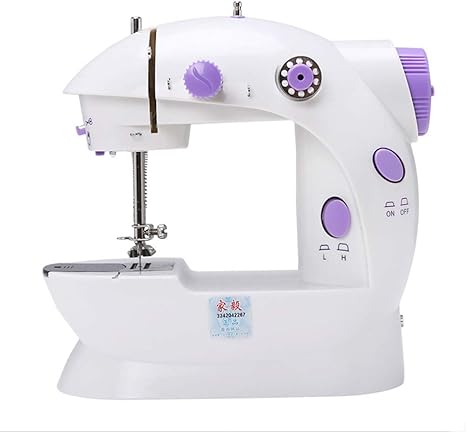 Amazon Com Gly Sewing Machine Sewing Machines Portable Sewing Machine Beginner Sewing Machine Sewing Machine For Beginners Tailors Crafting Mending Machine For Denim Curtains Leather Color Purple