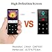 AGPTEK 16GB MP3 Player Bluetooth 4.0 with 2.4 Inch TFT Color Screen, FM/Voice Recorder Lossless Sound Metal Music Player, Touch Button with Backlight Support Up to 128GB, Black(C2S)