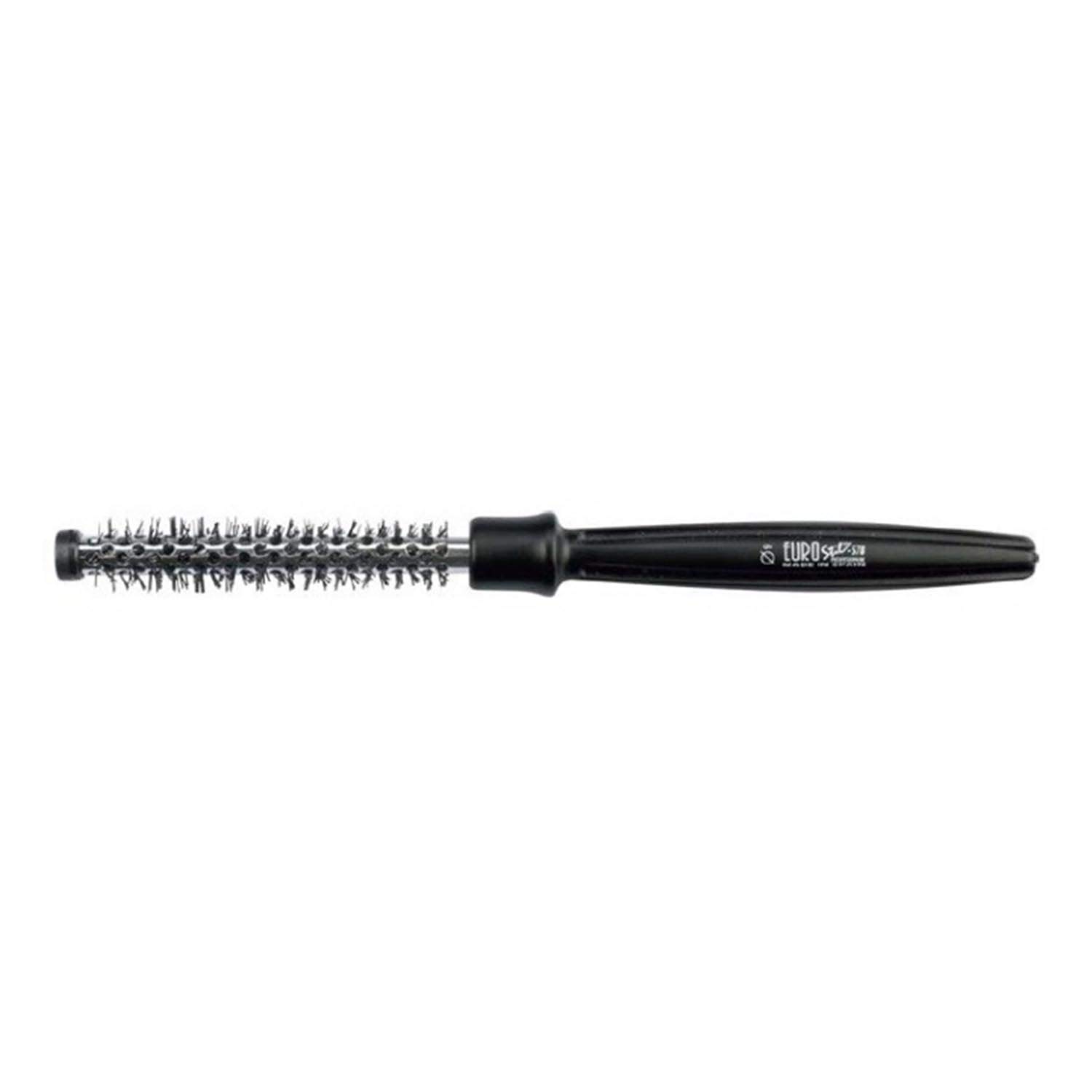 EUROSTIL Thermal Brush Plastic Handle 9CM 1UN Unisex Adult, Black, Single