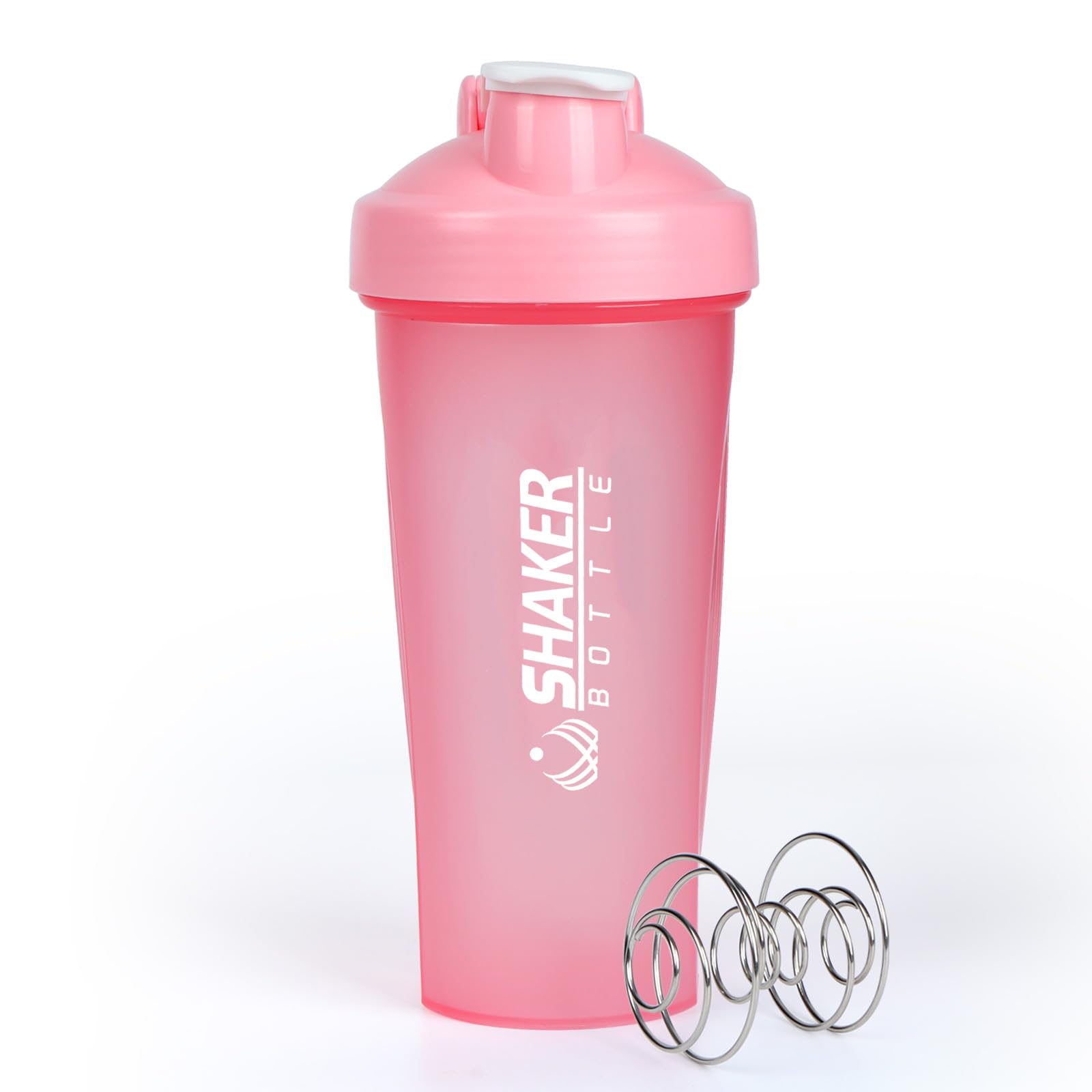 Stainless Steel Protein Shaker Bottle 500ml With Whisk Ball Leakproof Gym Water Bottle 24H Cold Insulated Workout Shaker Cup For Protein Powder Pre Workout Meal Replacement BPA Free Black White - View #8