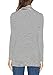 ZJCT Women Turtleneck Top Stripes Tee Casual Blouses Long Sleeve T Shirts