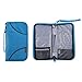 RFID Blocking Travel Wallet & Passport Holder-Travel Organizer for Passport/Credit Card/Boarding Pass/Mobile Phone